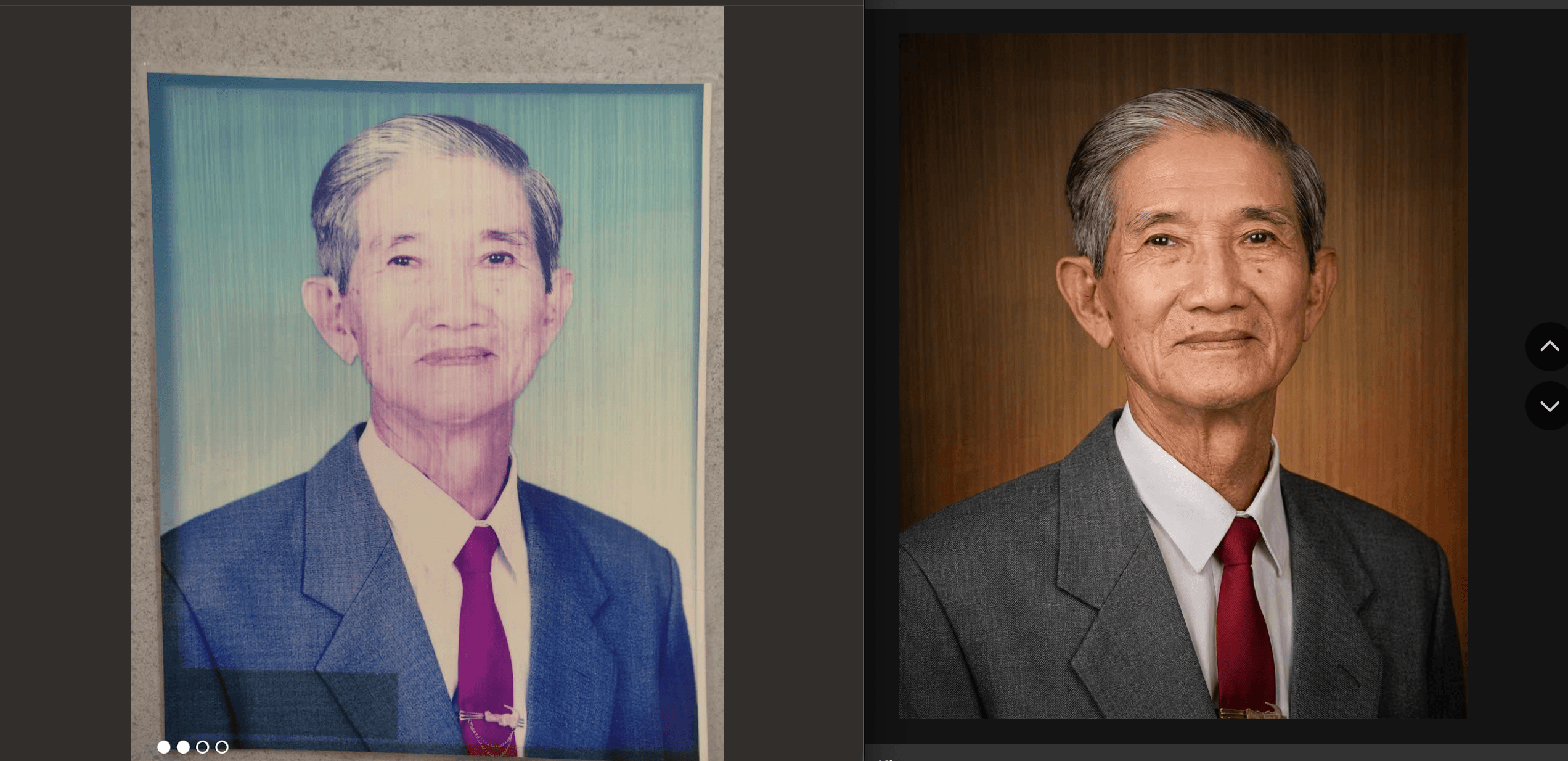 Photo restoration example 4